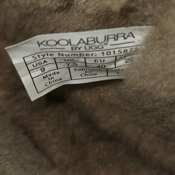 Ugg Boots Black Size 9 Women's Mid-Calf Bailey Bow II By Koolaburra Pom Poms - Picture 12 of 12